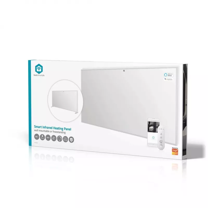 Nedis SmartLife HTIP700WTW πάνελ θέρμανσης υπερύθρων, 700 W, λευκό