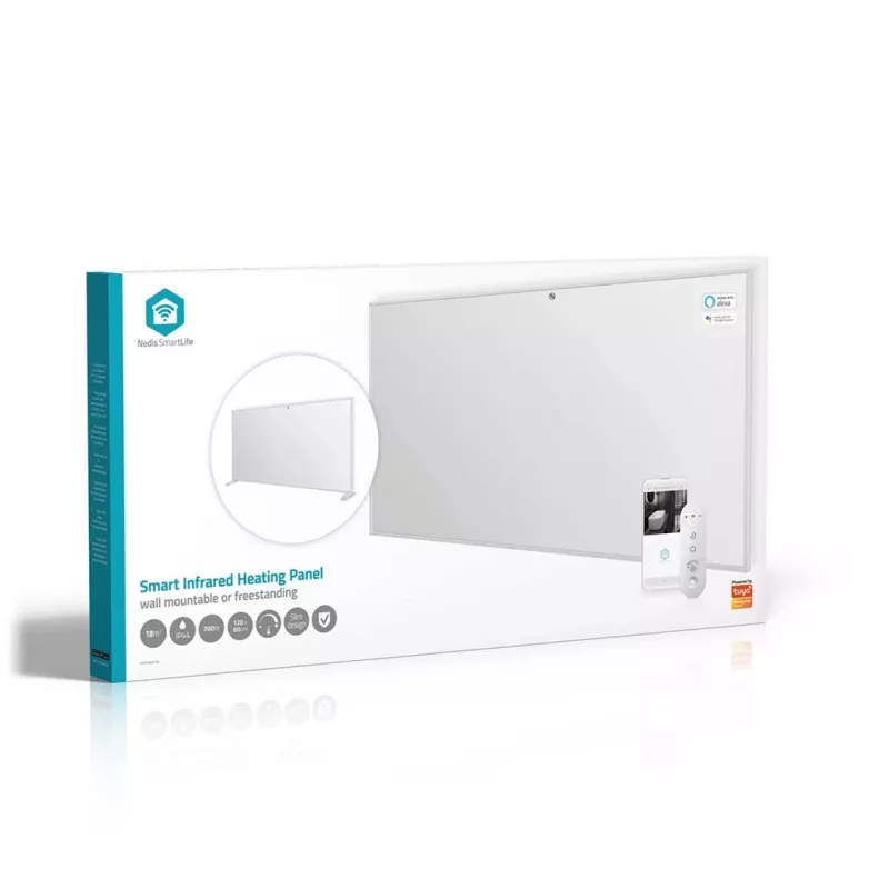 Nedis SmartLife HTIP700WTW πάνελ θέρμανσης υπερύθρων, 700 W, λευκό