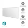 Nedis SmartLife HTIP700WTW πάνελ θέρμανσης υπερύθρων, 700 W, λευκό