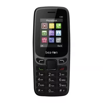 Beafon C80 - 2G, Classic Line, Feature Phone, μαύρο, Dual SIM