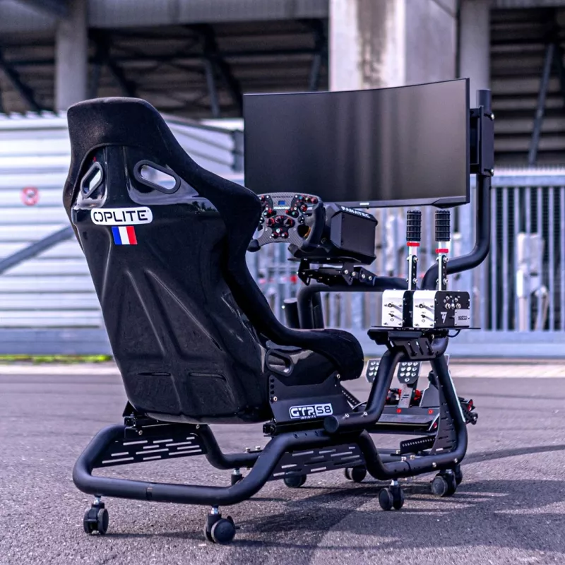 OPLITE Cockpit GTR S8 Infinity μαύρο λιανικής (παράδοση με μεταφορική)
