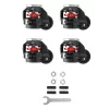 Oplite ροδάκια με φρένο για R8 Cockpit