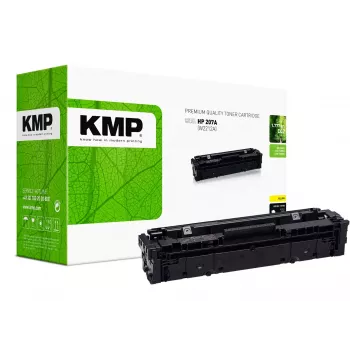KMP τόνερ HP 207A κίτρινο 1250 σελίδες ανακατασκευασμένο (2558,0009)