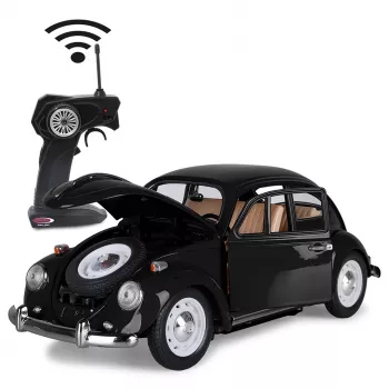 Jamara VW Beetle RC Diecast 1:18 μαύρο 27 MHz – τηλεχειριζόμενο ηλεκτρικό RC αυτοκίνητο