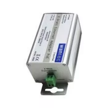 Wantec προσαρμογέας δικτύου 2wIP 2-σύρμα 10/100 PoE βύσμα βιδωτό