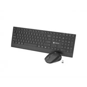 Σετ 2W1 Natec Stingray 2 Πληκτρολόγιο+Ποντίκι US Ασύρματο Τροχός κλίσης