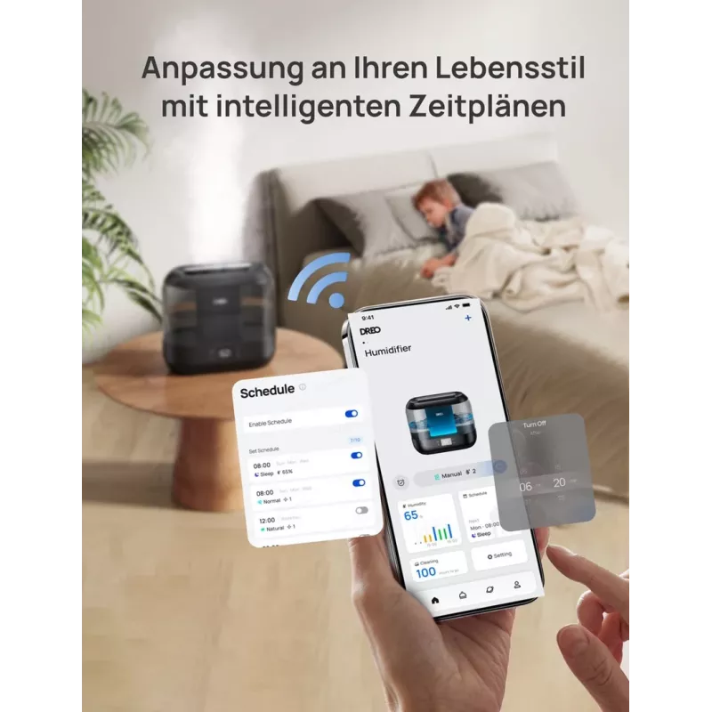 Dreo - υγραντήρας 420S 4L, 36h, 420 - Smart