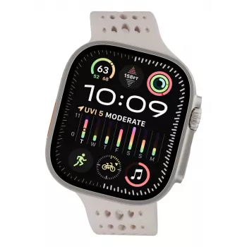 Decoded Silicone Ares O Band – σιλικονούχο λουράκι για Apple Watch 44/46/49 mm (ton)