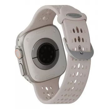 Decoded Silicone Ares O Band – σιλικονούχο λουράκι για Apple Watch 44/46/49 mm (ton)