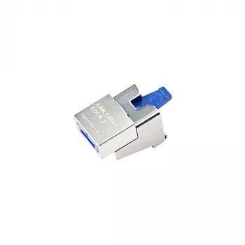 SmartKeeper NC13PKDB 5 x κλειδαριές καλωδίου LAN 2 με 1 x κλειδί ασφαλείας Basic Dunkelblau SLSART-0310 SLSART0310 (SLSART-0310)
