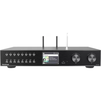 Telestar TOP 500 Μαύρο ραδιόφωνα πολλαπλών λειτουργιών HiFi στοιχείο (5700500)