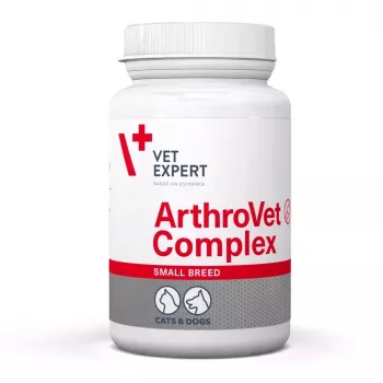VETEXPERT ArthroVet Collagen Small breed - Συμπλήρωμα διατροφής για σκύλους και γάτες - 60 δισκία
