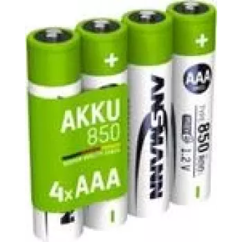 Ansmann 1x4 NiMH μπαταρία Micro AAA Type 850 800 mAh maxE - Μπαταρία - Micro (AAA) (1311-0024)