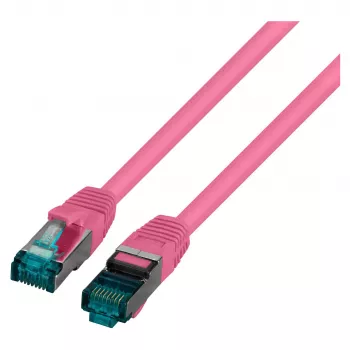 EFB-Elektronik RJ45 Patch καλώδιο Cat.6A S/FTP LSZH ματζέντα 7,5m Κατασκευαστής: EFB Elektronik (MK6001.7,5MA)