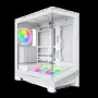 Montech Sky 3 Κουτί PC, Midi-Tower, ATX, ARGB, γυαλί tempered – Λευκό