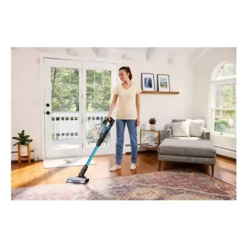 Black & Decker BSV520BRB-QW Ηλεκτρική σκούπα ράβδου/Ηλεκτρική σκούπα Μπαταρία Στεγνή Χωρίς σακούλα 0,65 L Μπλε 2 Ah
