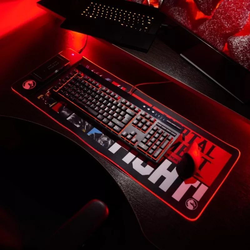 Numskull Mousepad Mortal Kombat + ασύρματη φόρτιση 30x80cm