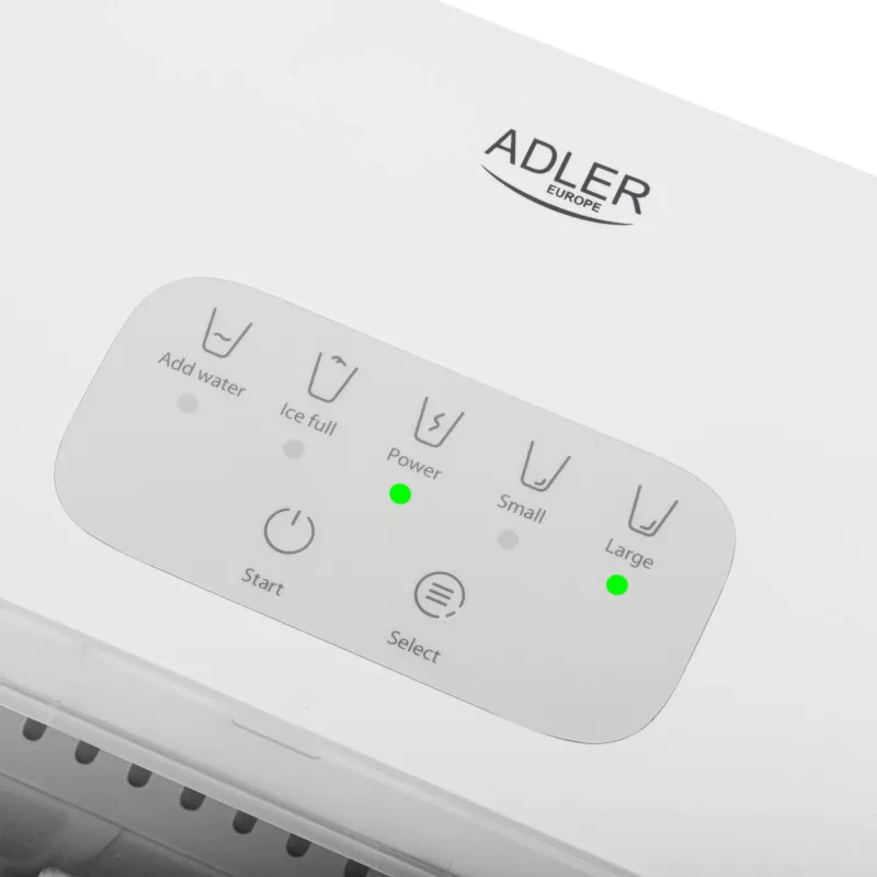 Adler Παγομηχανή | AD 8800 | Ισχύς 105 W | Χωρητικότητα 1,4 l | Λευκό