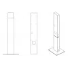Greencell βάση στήριξης τοίχου για Wallbox