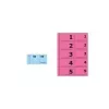 Sigel GN101 μπλοκ αρίθμησης 1-100, 105 x 50 mm, 100 φύλλα, διάφορα χρώματα