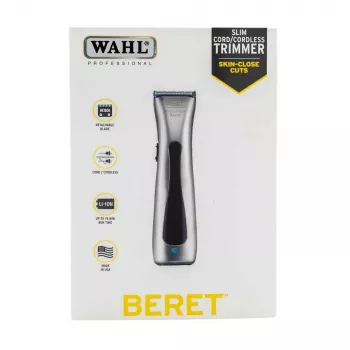 Wahl 08841-66 ProLithium Beret επαγγελματική μηχανή κουρέματος - ασημί/μαύρο