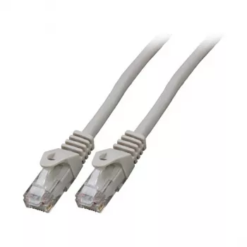 EFB RJ45 Patchkabel Cat.5e U/UTP LSZH CCA AWG24/7 γκρι 1,5m