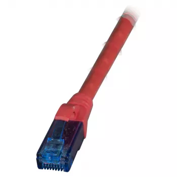 EFB RJ45 Patchkabel Cat.6A U/UTP LSZH Premium 500MHz κόκκινο 0,15m