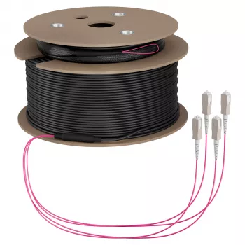 EFB καλώδιο trunk U-DQ(ZN)BH OM4 4G (1x4) SC-SC 80m Dca LSZH