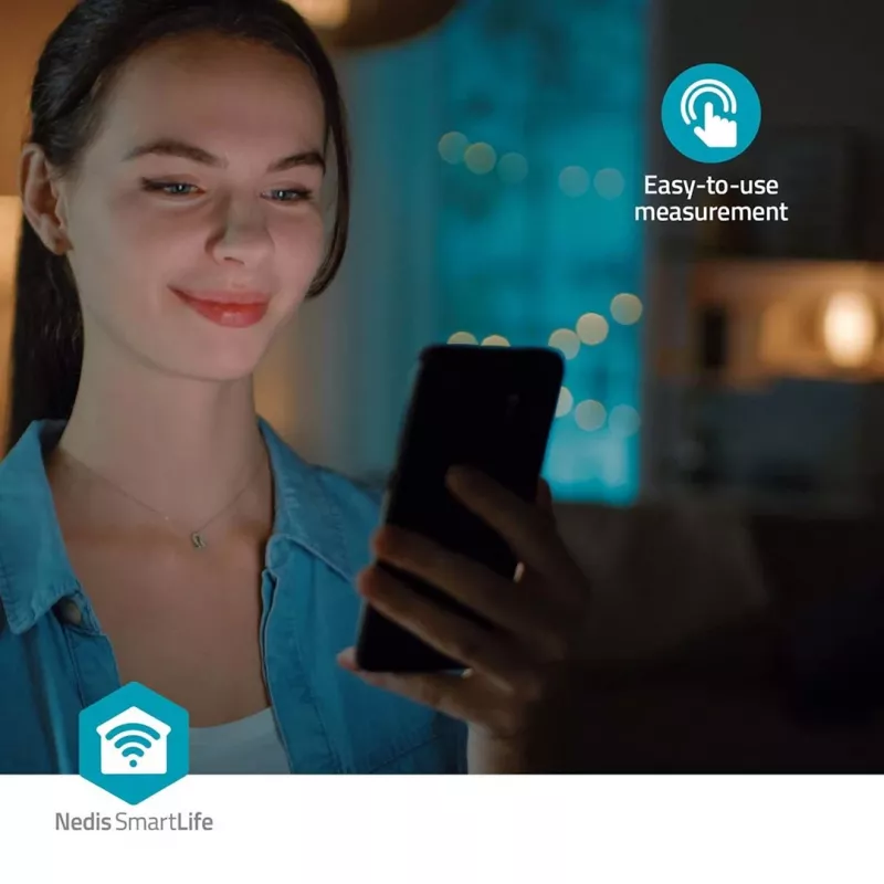 Πιεσόμετρο Nedis SmartLife BTHBP10WT LCD 22-42 cm