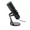 Deltaco Gaming RGB Μικρόφωνο streaming μαύρο