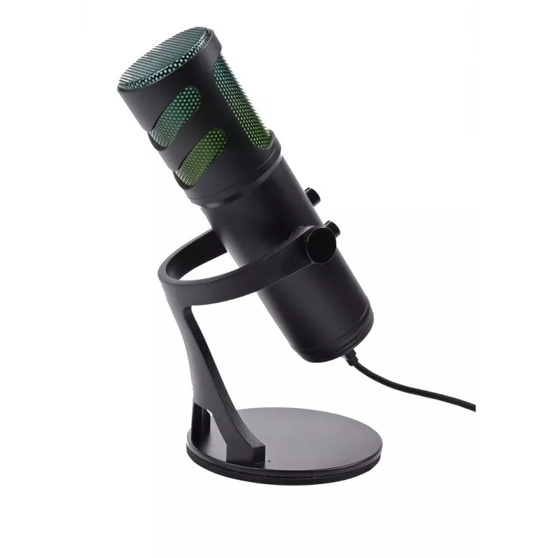 Deltaco Gaming RGB Μικρόφωνο streaming μαύρο