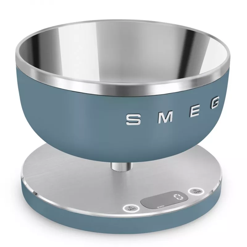 Smeg Ζυγαριά κουζίνας ψηφιακή KSC01SBMWW, max. 5kg, Storm Blue