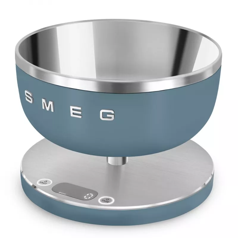 Smeg Ζυγαριά κουζίνας ψηφιακή KSC01SBMWW, max. 5kg, Storm Blue