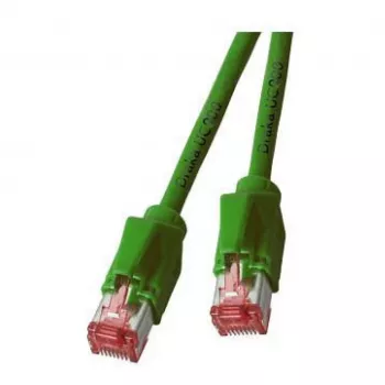 EFB Καλώδιο Patch RJ45 Cat.6A S/FTP LSZH Draka UC900 TM21 πράσινο 0,25m
