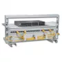 EFB Βάση δικτύου Mini 19 4HE, RAL7035