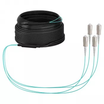 EFB Trunk καλώδιο U-DQ(ZN)BH OM3 4G (1x4) SC-SC 20m Dca LSZH