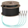 EFB Trunk καλώδιο U-DQ(ZN)BH OM3 8G (1x8) SC-SC 100m Dca LSZH