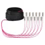EFB Trunk Καλώδιο U-DQ(ZN)BH OM4 12G (1x12) SC-SC 30m Dca LSZH