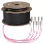 EFB Trunk Καλώδιο U-DQ(ZN)BH OM4 8G (1x8) SC-SC 180m Dca LSZH