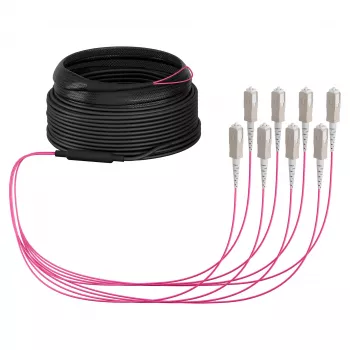 EFB Trunk Καλώδιο U-DQ(ZN)BH OM4 8G (1x8) SC-SC 20m Dca LSZH