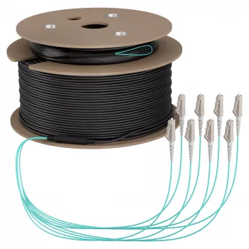 EFB Trunk Καλώδιο U-DQ(ZN)BH OM3 8G (1x8) LC-LC 110m Dca LSZH