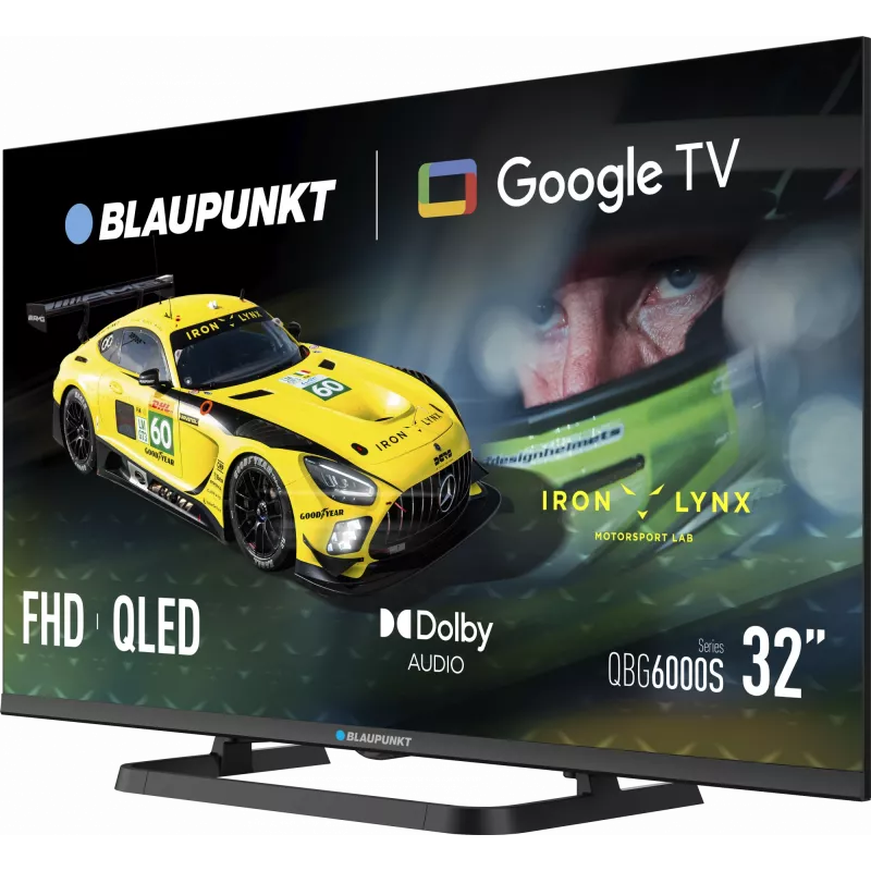 Blaupunkt QLED TV | 32QBG6000S | 32 ίντσες | Smart TV | Google TV | Μαύρο
