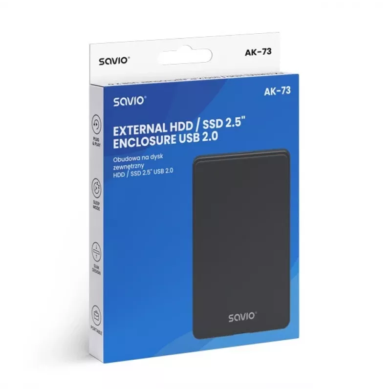Εξωτερική θήκη HDD/SSD AK-73 SAVIO