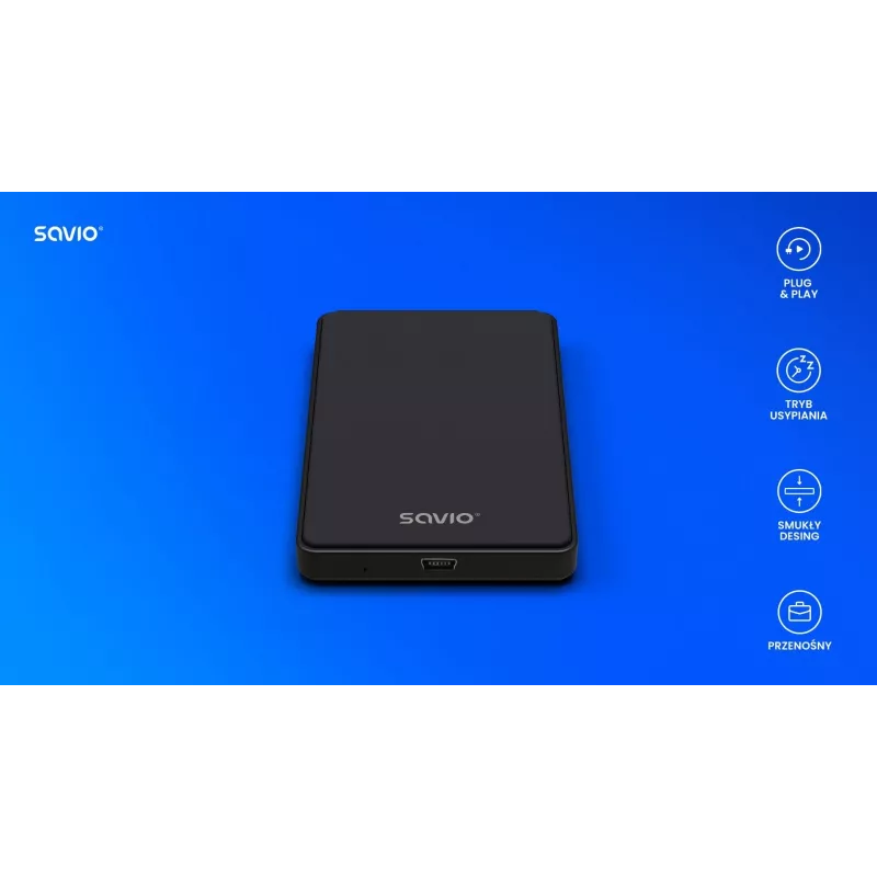 Εξωτερική θήκη HDD/SSD AK-73 SAVIO