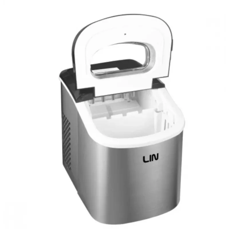 Φορητή παγομηχανή LIN ICE PRO-S12 ασημί