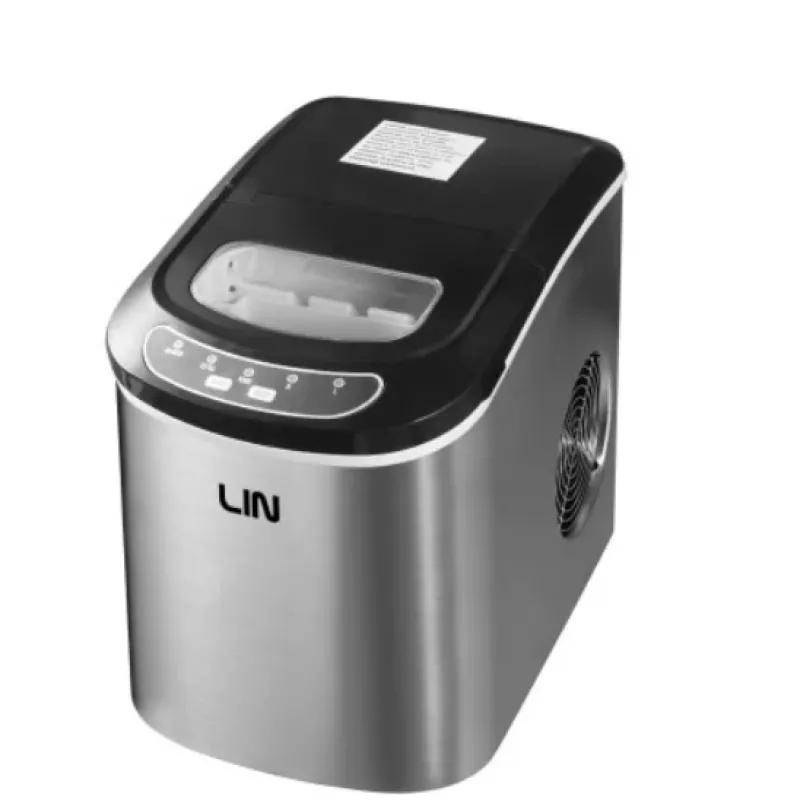 Φορητή παγομηχανή LIN ICE PRO-S12 ασημί