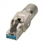 EFB Elektronik 88035P8.1 - RJ-45 - Ασημί - Βύσμα αρσενικό - Ψευδάργυρος - Cat6 - 22/26