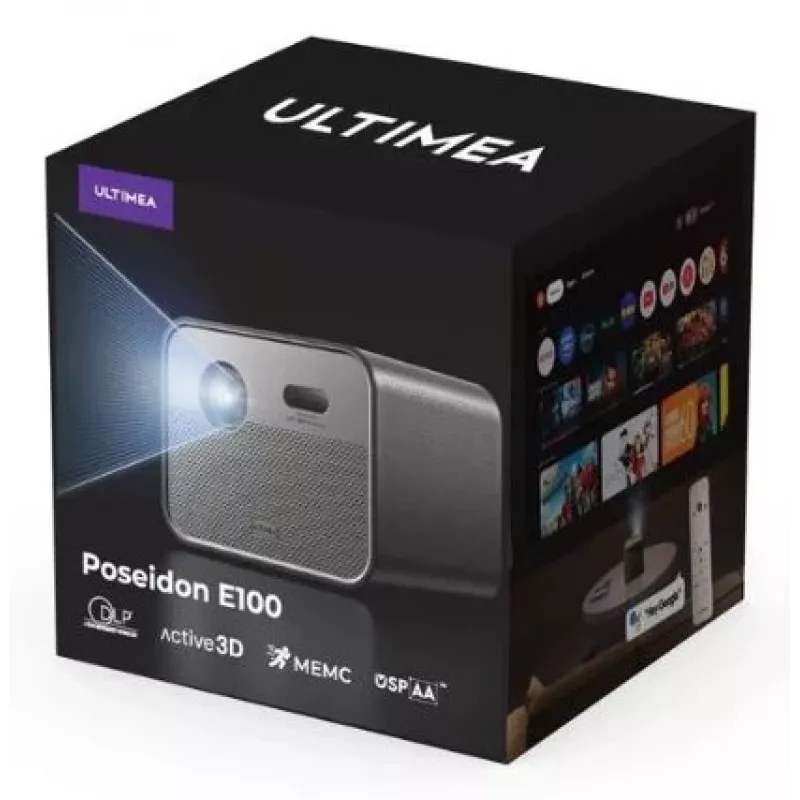 Ultimea προβολέας Poseidon E100 DLP - ψηφιακός προβολέας - DLP/DMD