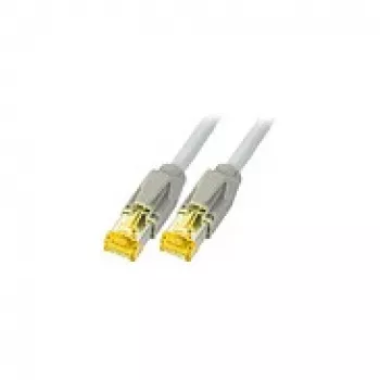 EFB-Elektronik καλώδιο patch RJ45 Cat.6A S/FTP LSZH Datwyler 7702 TM31 γκρι 1m Κατασκευαστής: EFB Elektronik (K8580GR.1)
