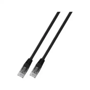 EFB-Elektronik Καλώδιο Patch RJ45 Cat.6 U/UTP PVC CCA μαύρο 1,5 m Κατασκευαστής: EFB Elektronik (K8100SW.1,5)